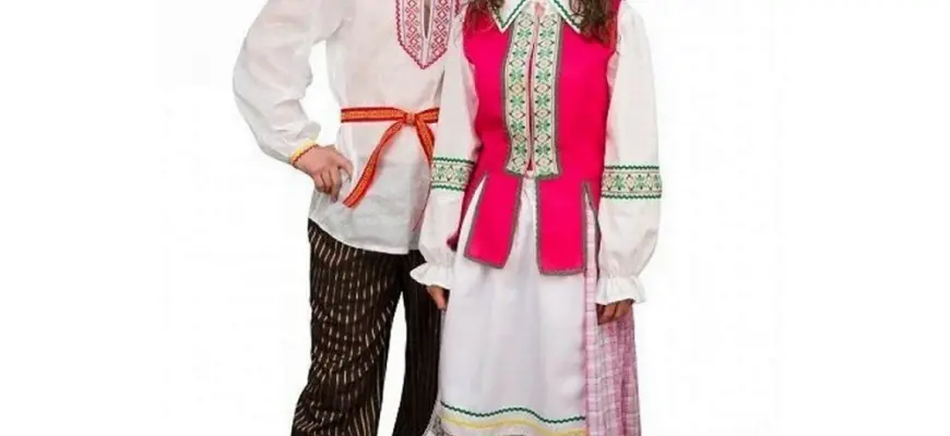 Белорусский народный костюм Полесья