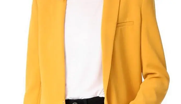 Blazer Sakai горчичный
