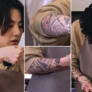 BTS Чонгук тату