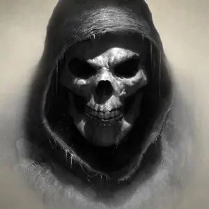 Череп в балахоне
