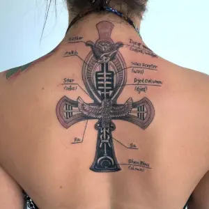 Египетский крест анкх тату
