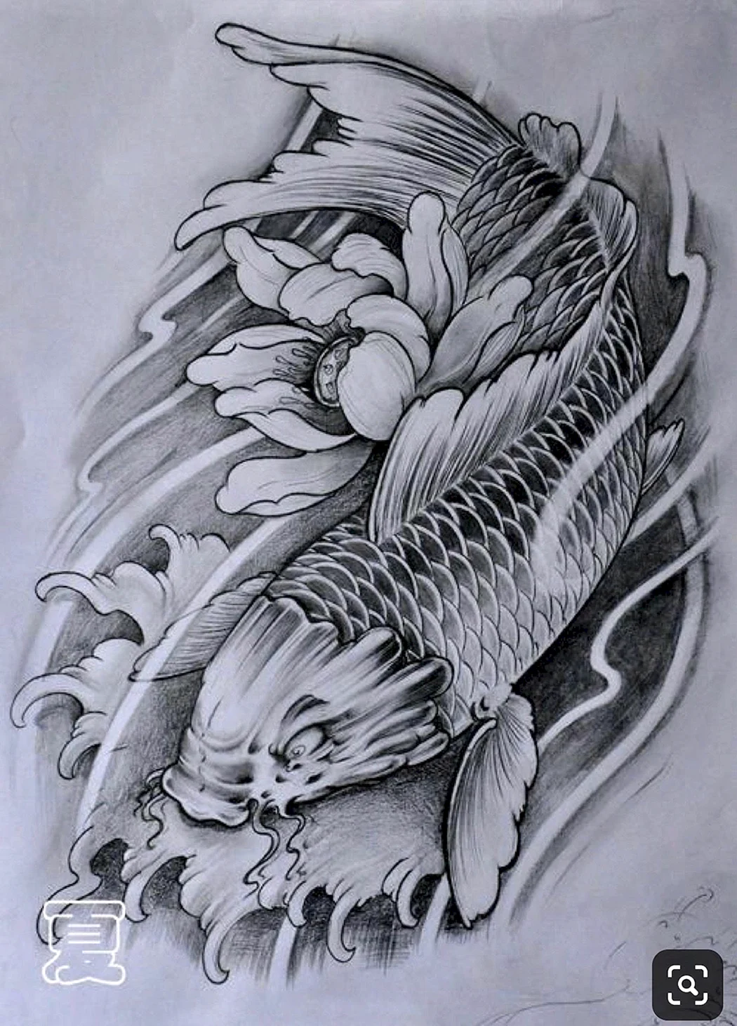 Koi Fish Tattoo