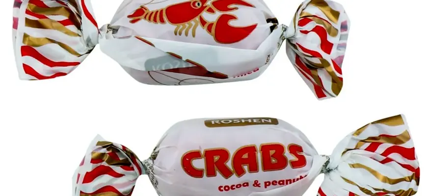 Конфеты Рошен рачки