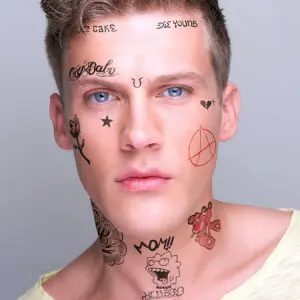 Lil Peep тату