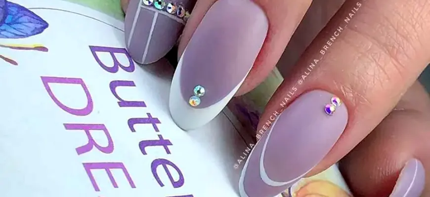 Лиловый френч