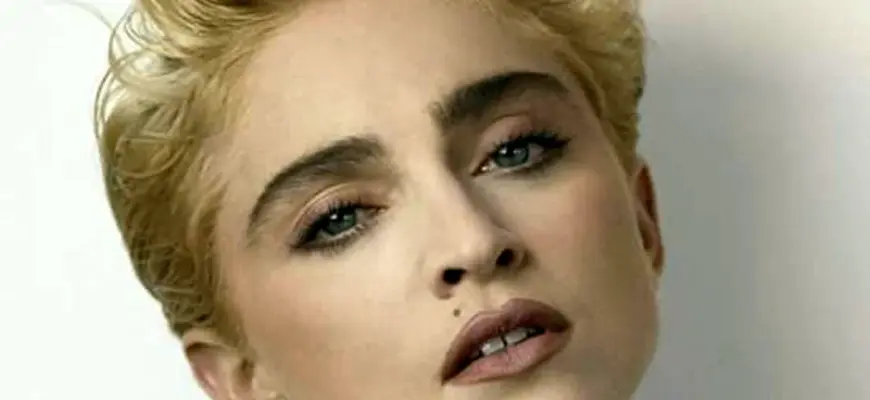 Madonna с короткой стрижкой