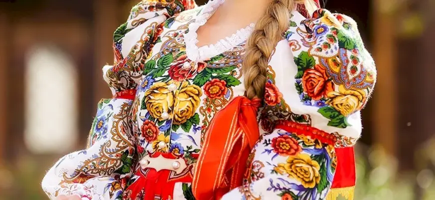 Наряды в русском стиле