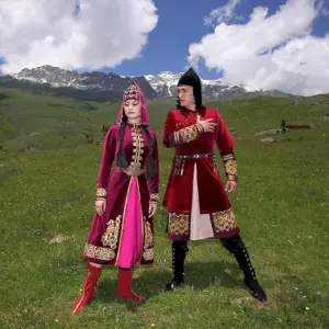 Национальный костюм карачаевцев