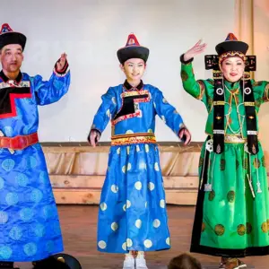 Национальный костюм Хоринских бурят