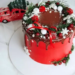 Новогодний торт