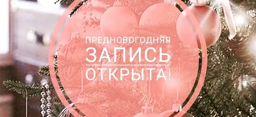 Предновогодняя запись открыта