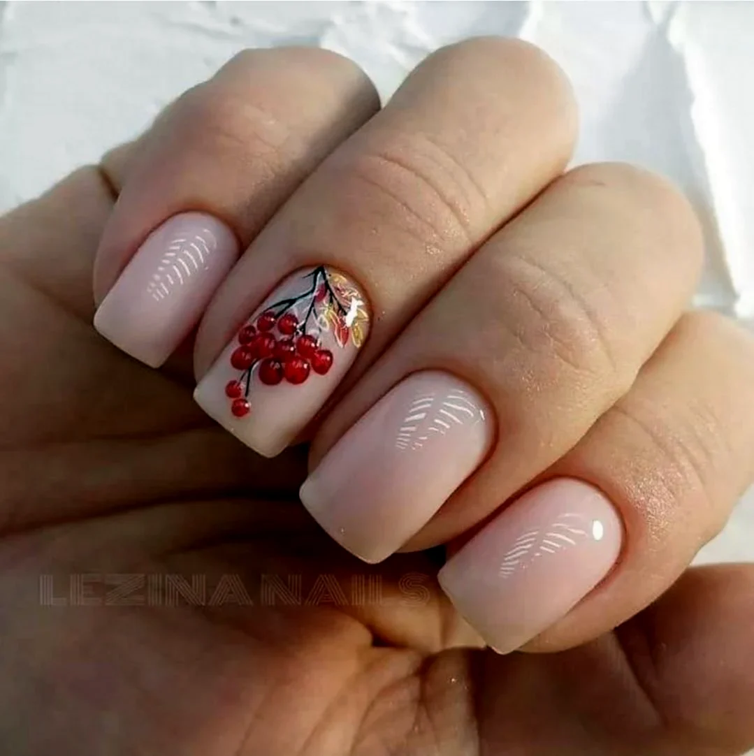 Жостовская роспись в маникюре с пошаговой инструкцией • Журнал NAILS