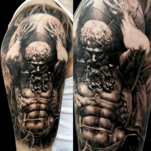 Tattoo Греческая мифология Геракл