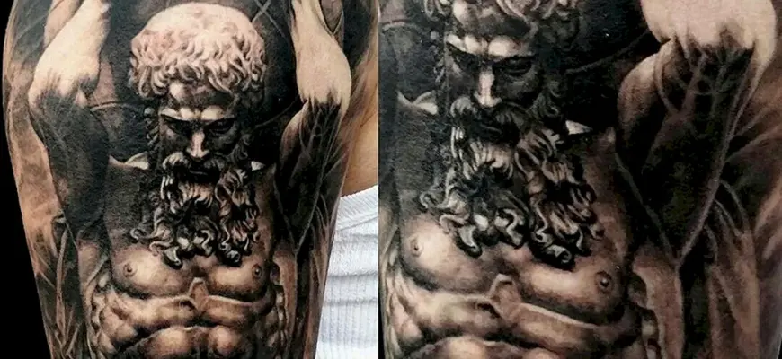 Tattoo Греческая мифология Геракл