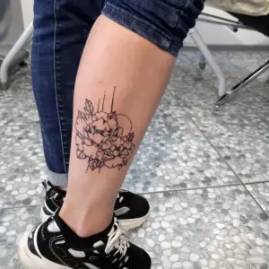 Тату 10 на 10 см