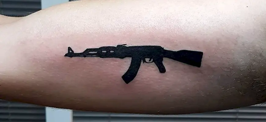 Тату АК 47