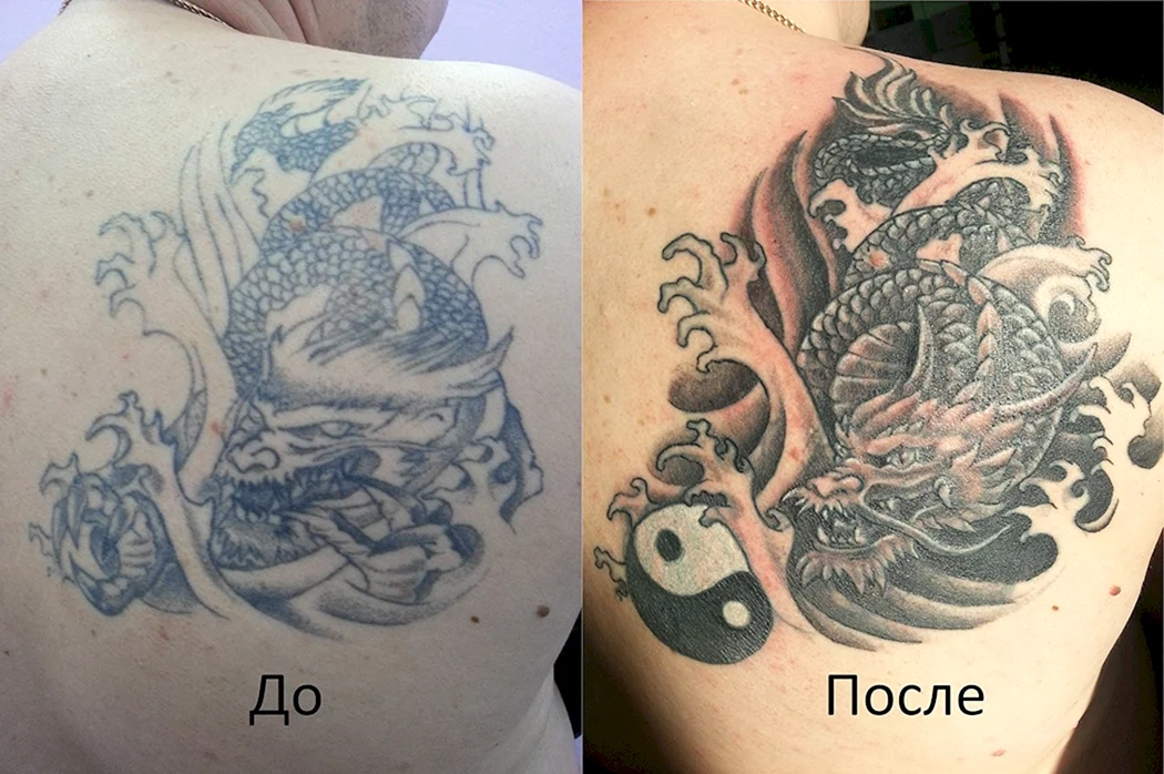 Заживление тату - этапы - Tattoo Mall