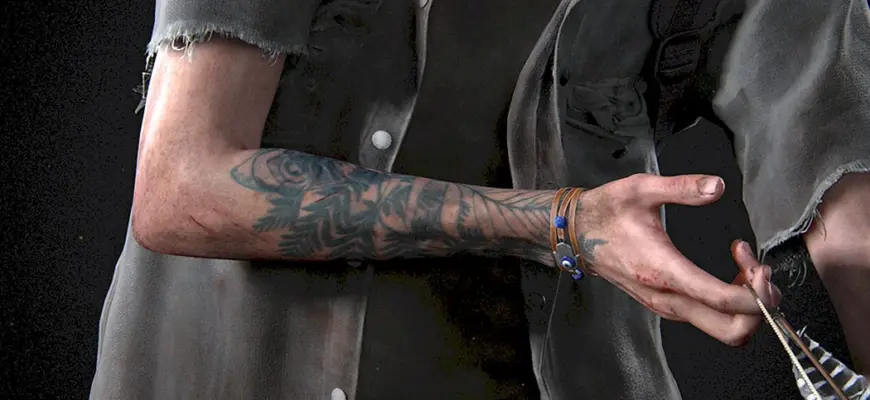 Тату Элли the last of us 2