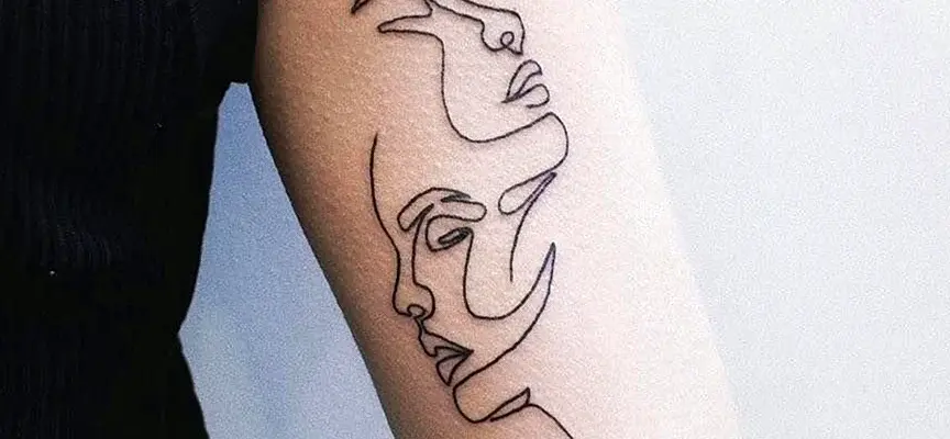 Тату линии