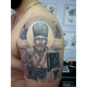 Тату Николай угодник