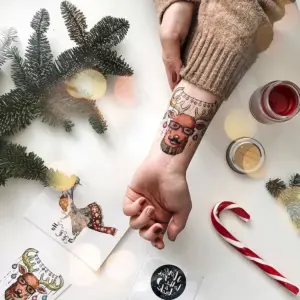 Тату новый год