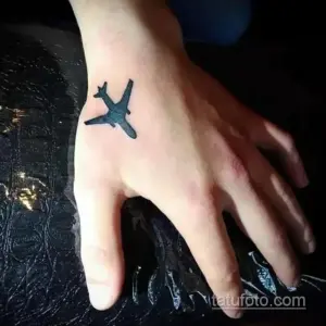 Тату самолет
