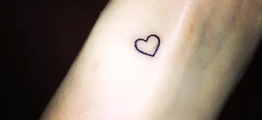 Double Heart Tattoo