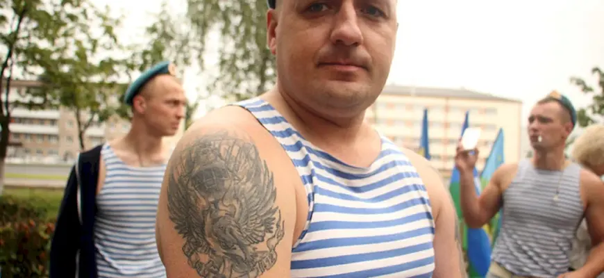 Тату ВДВ 137 ПДП Рязань