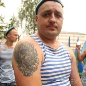 Тату ВДВ 137 ПДП Рязань