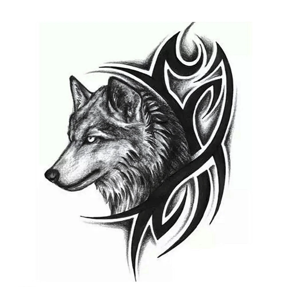 Tattoo wolf