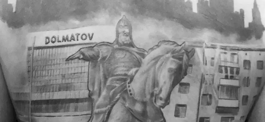 Татуировка Гуфа на спине