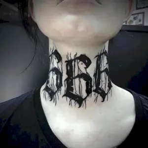 Татуировка МОРГЕНШТЕРНА 666