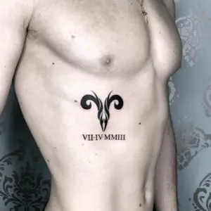 Татуировка Овен