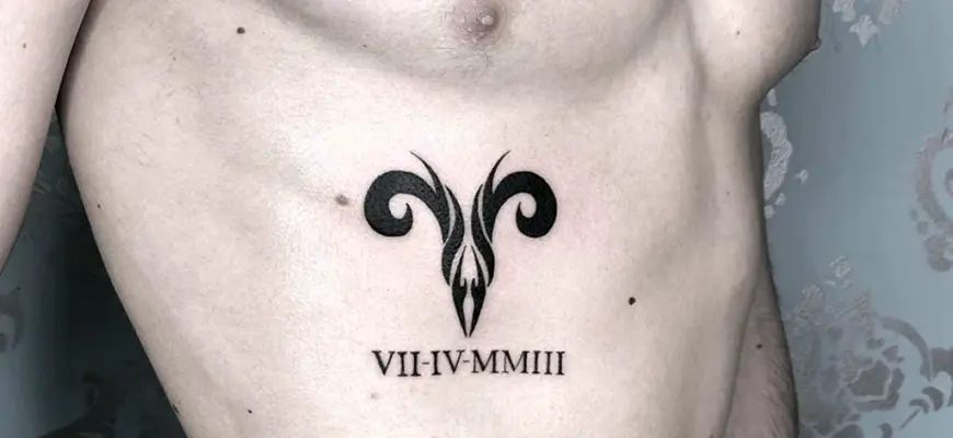Татуировка Овен