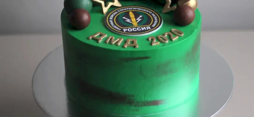 Украшение торта на дембель