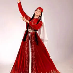 Дагестанские национальные платья для девочек