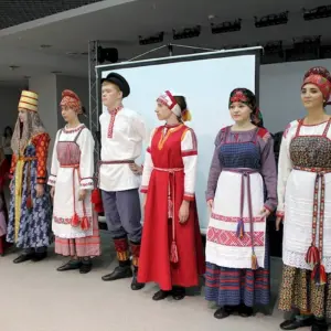 Коми-зыряне национальный костюм