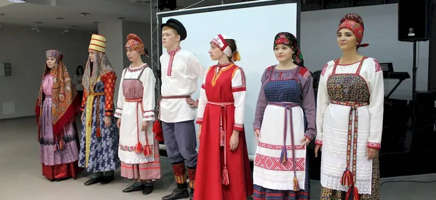 Коми-зыряне национальный костюм