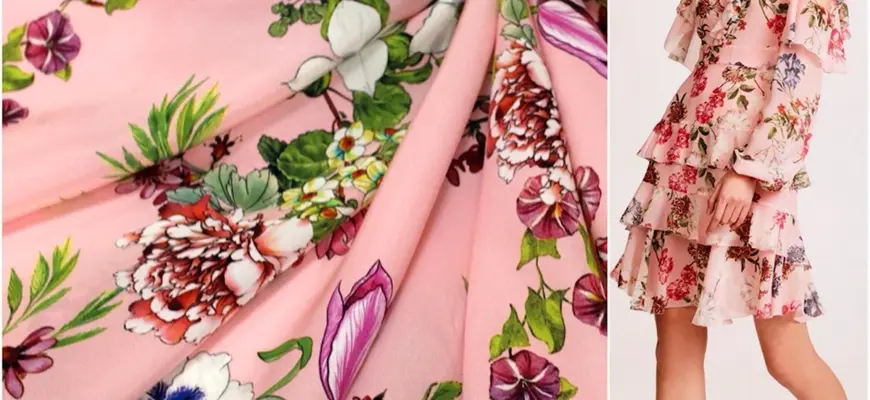 Крепдешин Blumarine