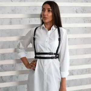 Leather Victoria портупея