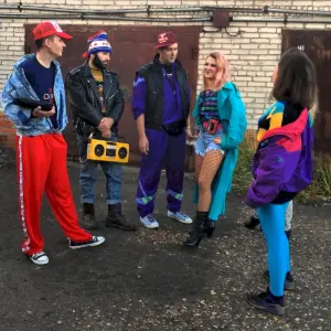 Мода 90е миди