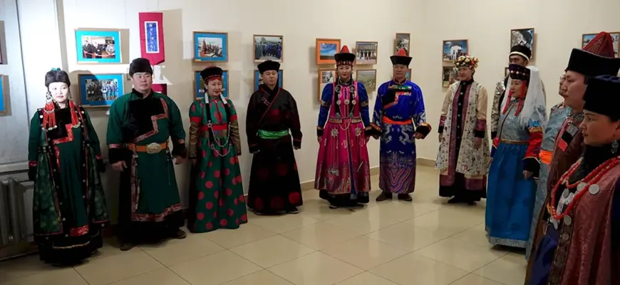Национальный костюм бурятов Забайкалья