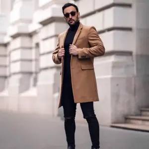 Тимати пальто кэмел