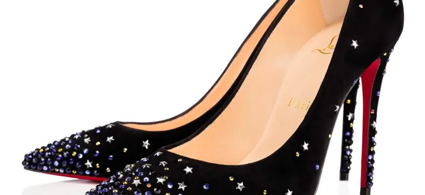 Туфли Christian louboutin Black звезды