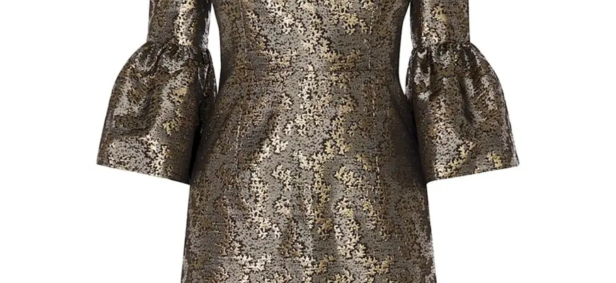 Жаккардовое платье Karen Millen