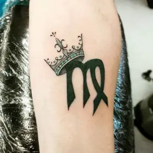 Знак Девы тату